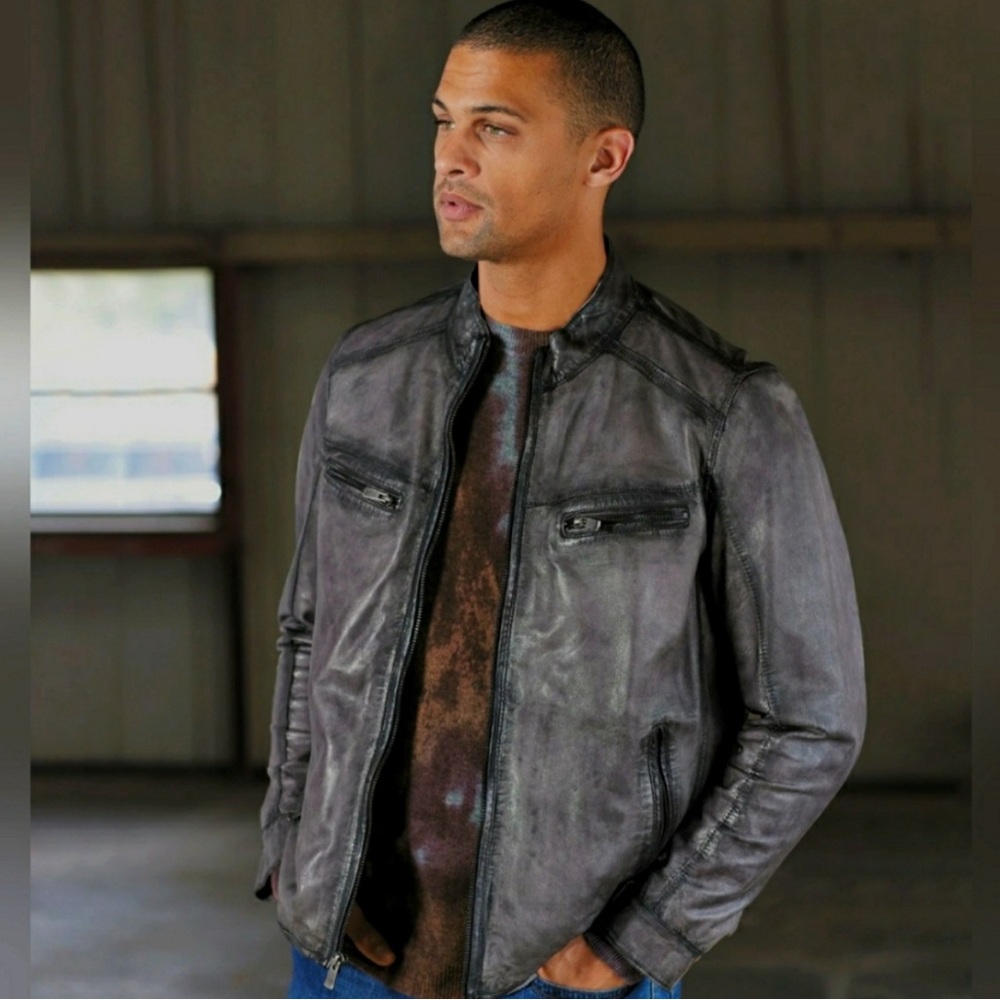 Patrick James Italian Washed Lambskin Jacket